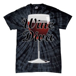 Wine Diva Tie-Dye T-Shirt