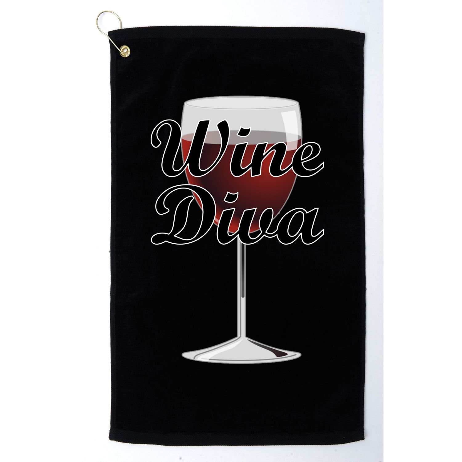 Wine Diva Golf Towel