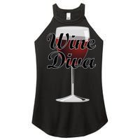 Wine Diva Women's Perfect Tri Rocker Tank