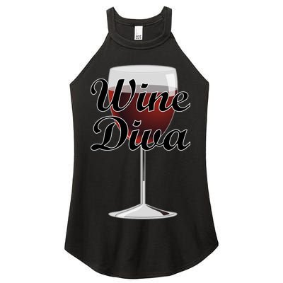 Wine Diva Women’s Perfect Tri Rocker Tank