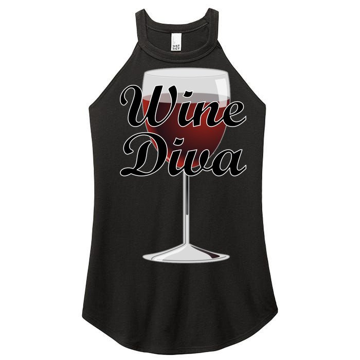 Wine Diva Women's Perfect Tri Rocker Tank