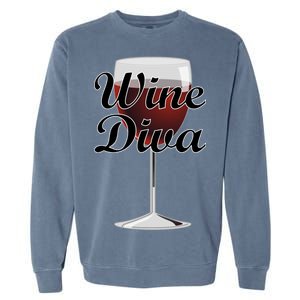 Wine Diva Garment-Dyed Sweatshirt