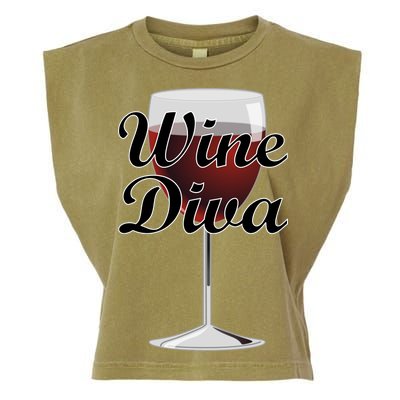 Wine Diva Garment-Dyed Women's Muscle Tee