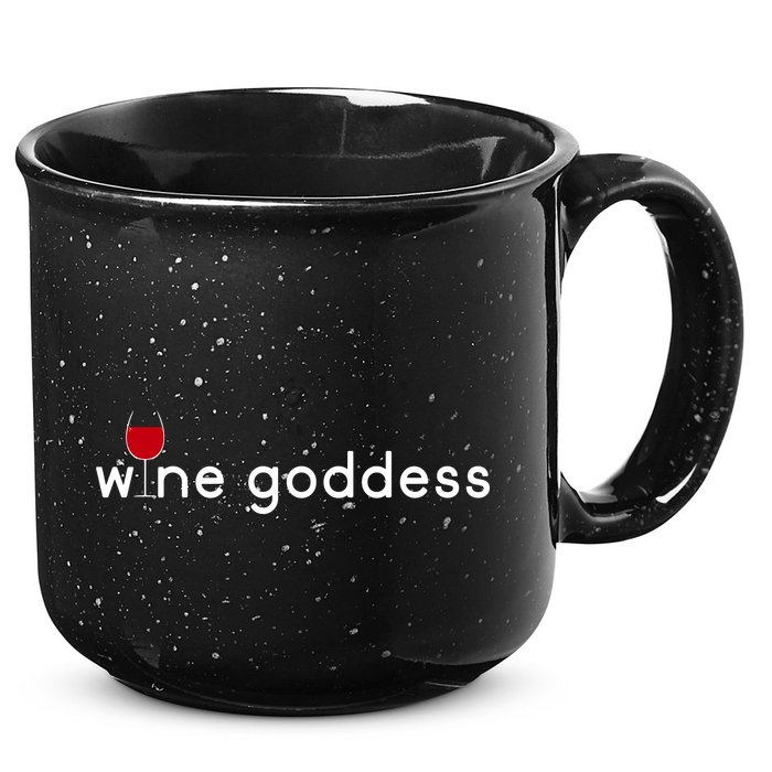Wine Goddess 15oz Campfire Ceramic Mug