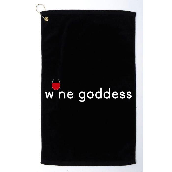 Wine Goddess Golf Towel