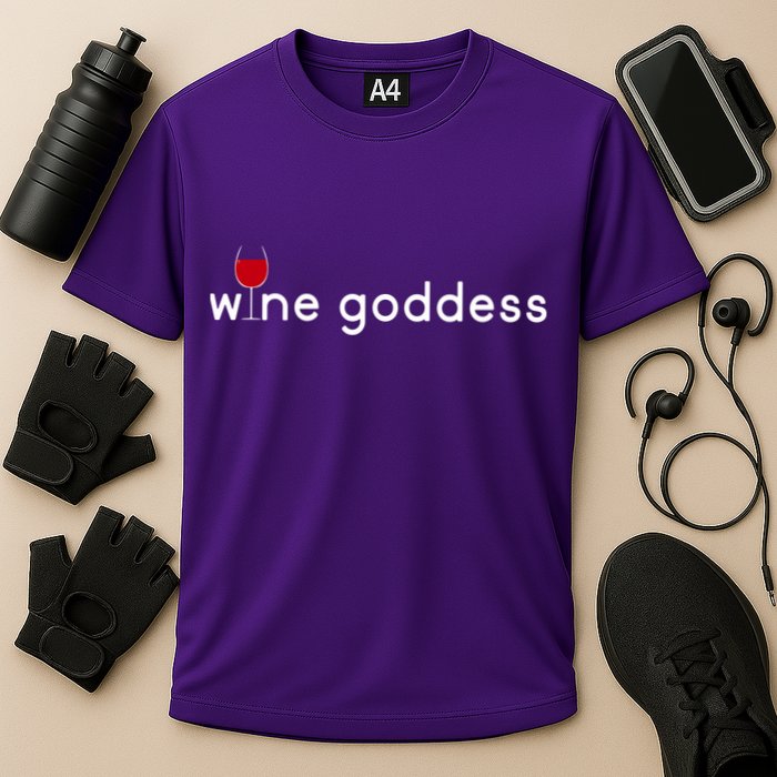 Wine Goddess Cooling Performance Crew T-Shirt