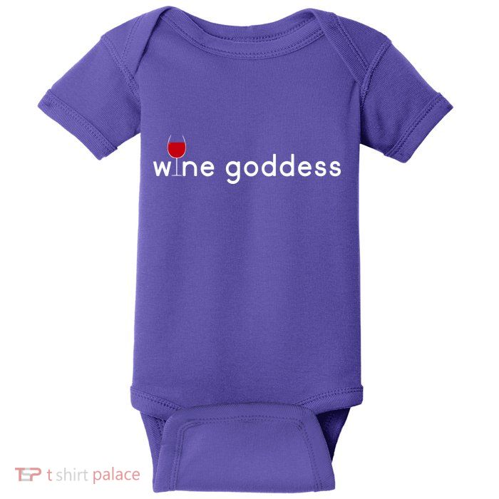 Wine Goddess Baby Bodysuit