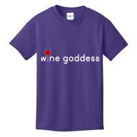 Wine Goddess Kids T-Shirt