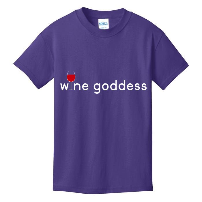 Wine Goddess Kids T-Shirt