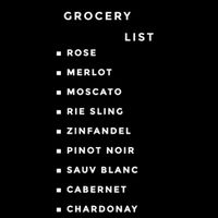 Wine Grocery List Button