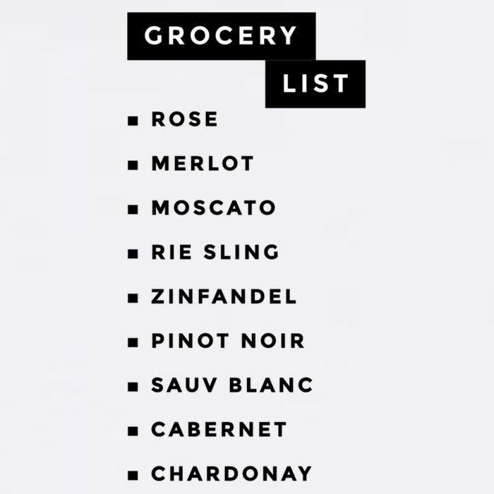 Wine Grocery List Garment-Dyed Sweatshirt