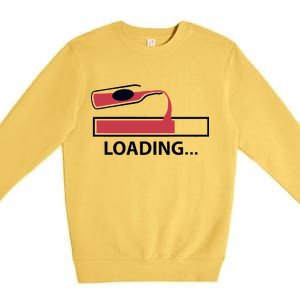 Wine Loading Premium Crewneck Sweatshirt