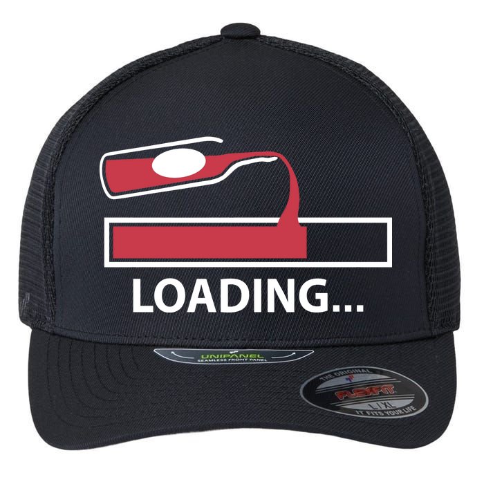 Wine Loading Flexfit Unipanel Trucker Cap