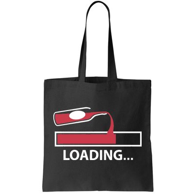 Wine Loading Tote Bag