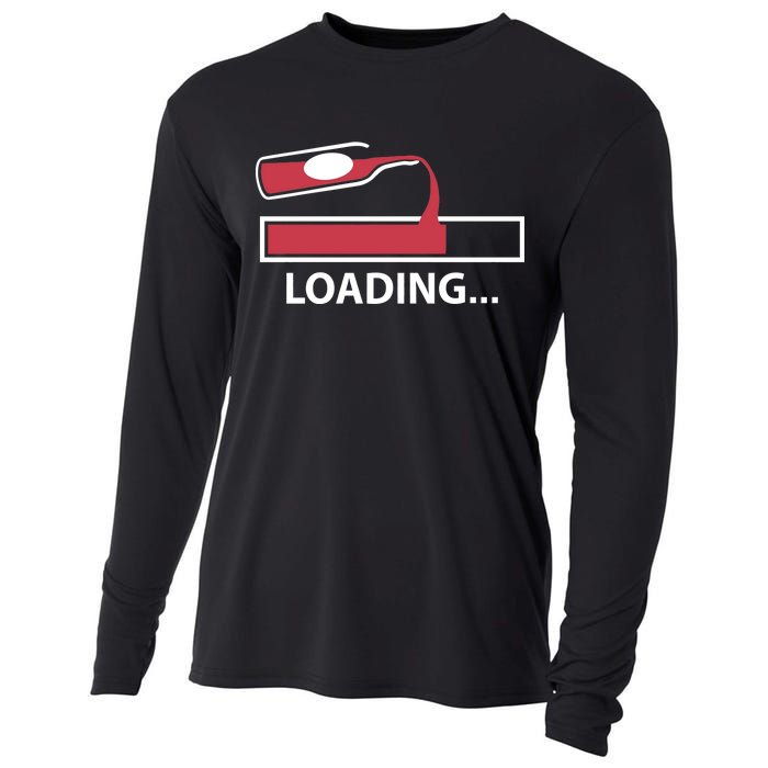 Wine Loading Cooling Performance Long Sleeve Crew