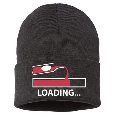 Wine Loading Sustainable Knit Beanie