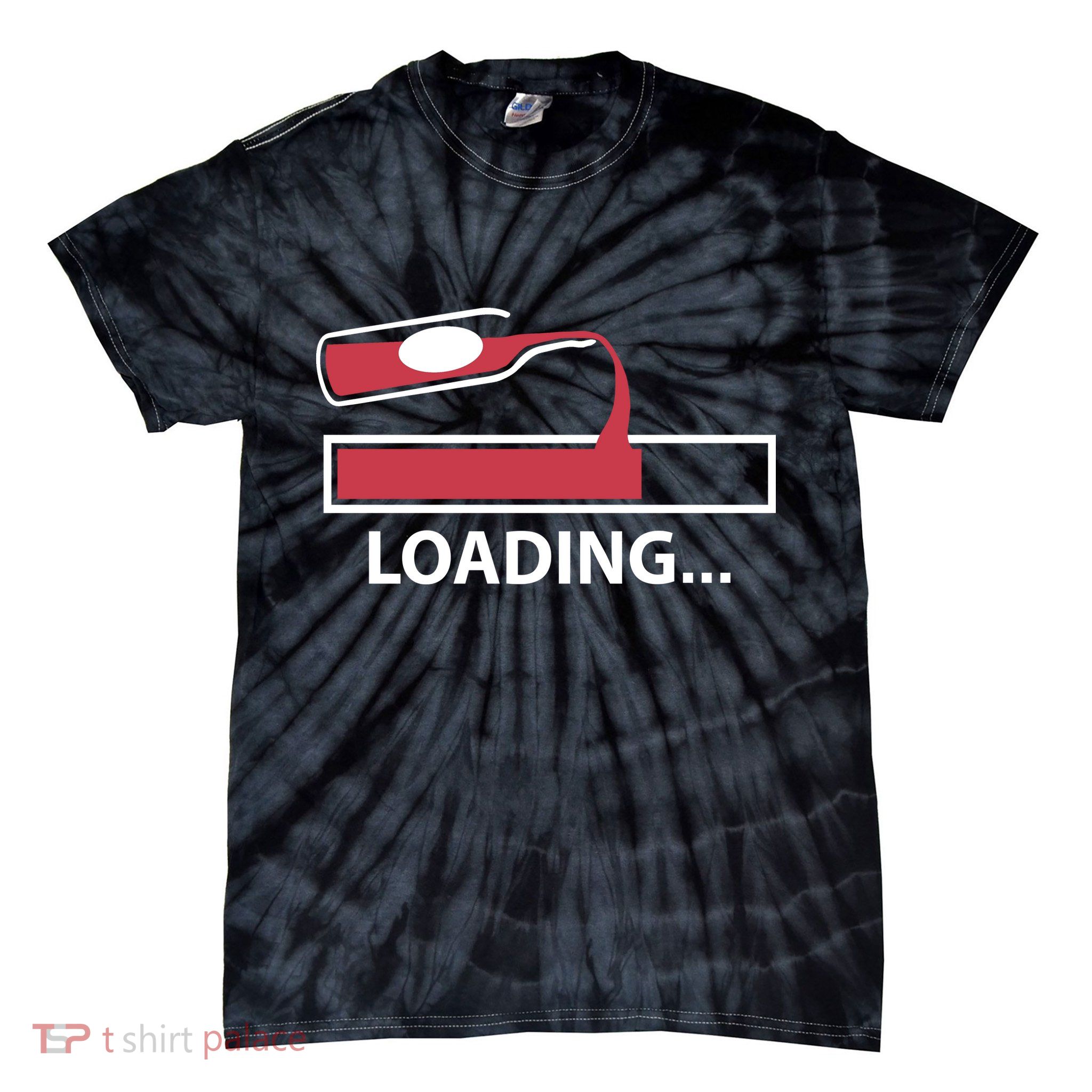 Wine Loading Tie-Dye T-Shirt
