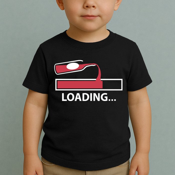 Wine Loading Toddler T-Shirt