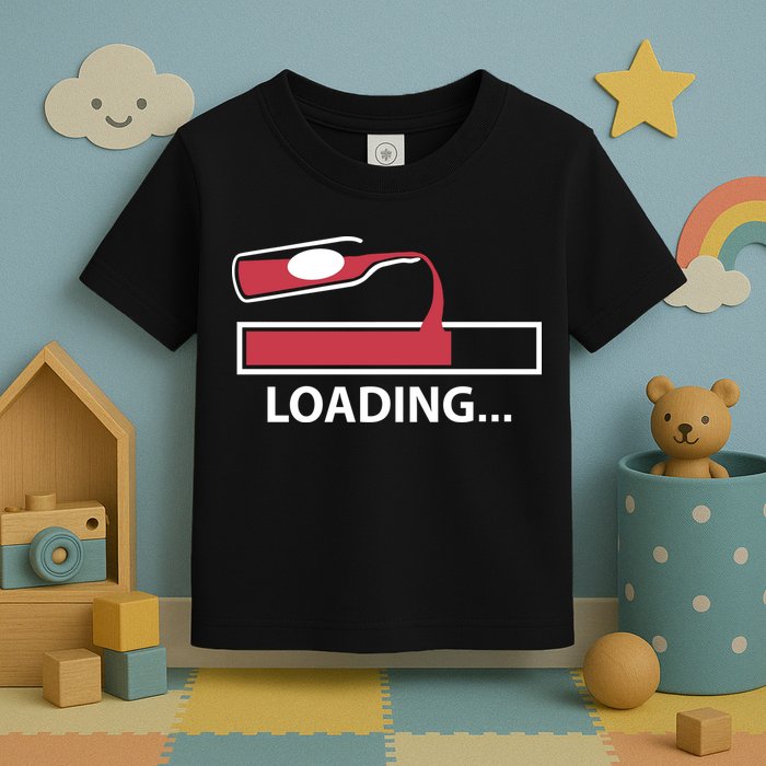 Wine Loading Toddler T-Shirt