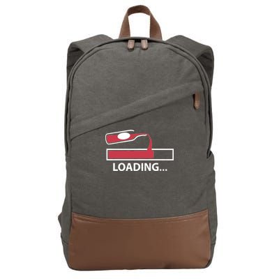 Wine Loading Cotton Canvas Backpack