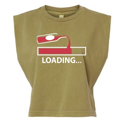 Wine Loading Garment-Dyed Women's Muscle Tee