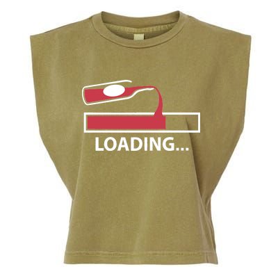 Wine Loading Garment-Dyed Women's Muscle Tee