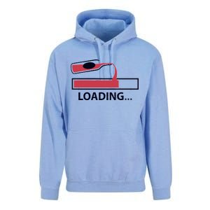 Wine Loading Unisex Surf Hoodie