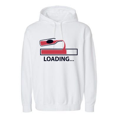 Wine Loading Garment-Dyed Fleece Hoodie