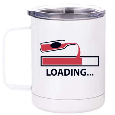 Wine Loading 12 oz Stainless Steel Tumbler Cup