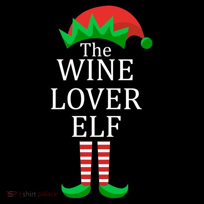 Wine Lover Elf Family Matching Christmas Flexfit Unipanel Trucker Cap