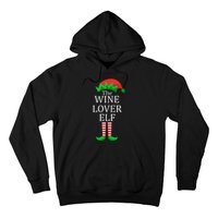 Wine Lover Elf Family Matching Christmas Hoodie