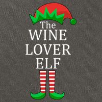 Wine Lover Elf Family Matching Christmas Cotton Canvas Backpack