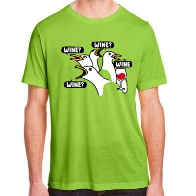 Wine Seagulls Adult ChromaSoft Performance T-Shirt