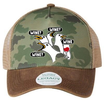 Wine Seagulls Legacy Tie Dye Trucker Hat