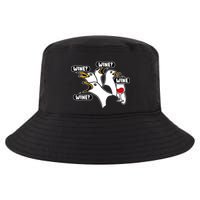 Wine Seagulls Cool Comfort Performance Bucket Hat