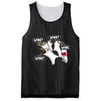 Wine Seagulls Mesh Reversible Basketball Jersey Tank