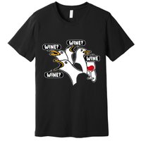 Wine Seagulls Premium T-Shirt