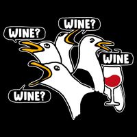 Wine Seagulls Premium T-Shirt