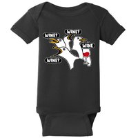 Wine Seagulls Baby Bodysuit