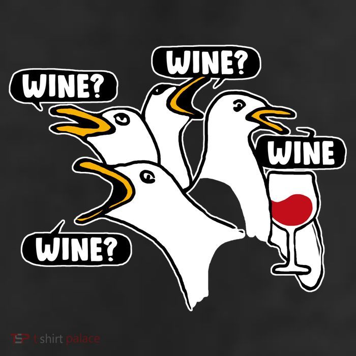 Wine Seagulls Hat