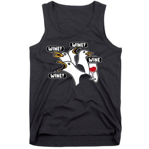 Wine Seagulls Tank Top