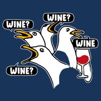 Wine Seagulls Infant Baby Jersey Bodysuit