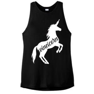 Wineicorn Ladies PosiCharge Tri-Blend Wicking Tank