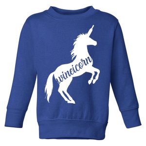 Wineicorn Toddler Sweatshirt