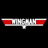 Wingman Logo Cooling Performance Crew T-Shirt