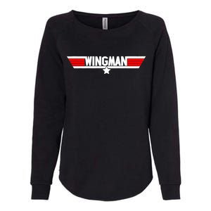 Wingman Logo Womens California Wash Sweatshirt