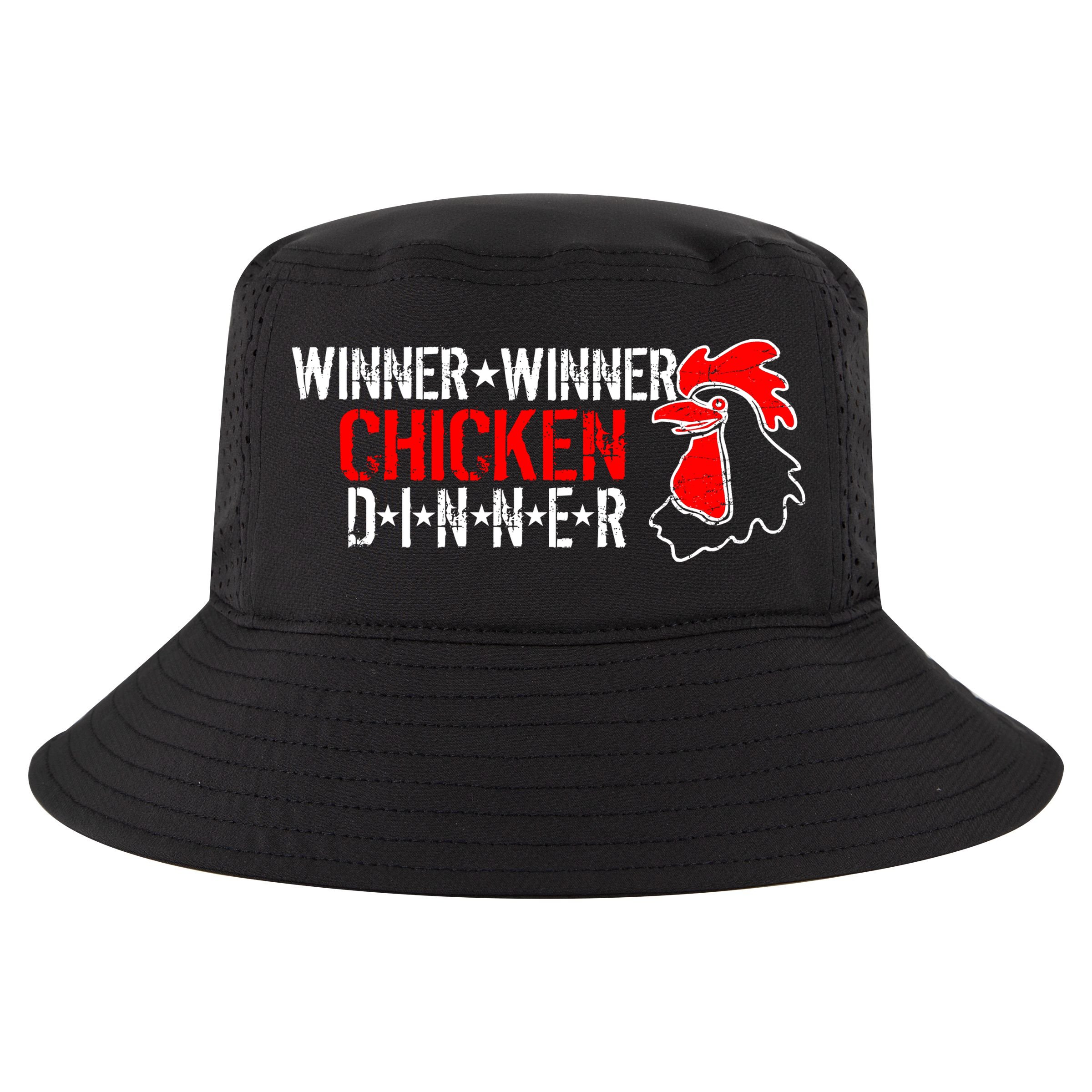 Winner Winner Chicken Dinner Cool Comfort Performance Bucket Hat