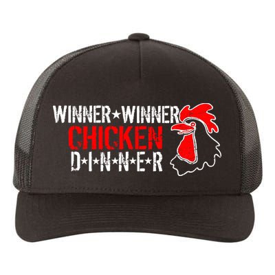 Winner Winner Chicken Dinner Yupoong Adult 5-Panel Trucker Hat