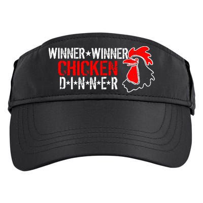 Winner Winner Chicken Dinner Adult Drive Performance Visor