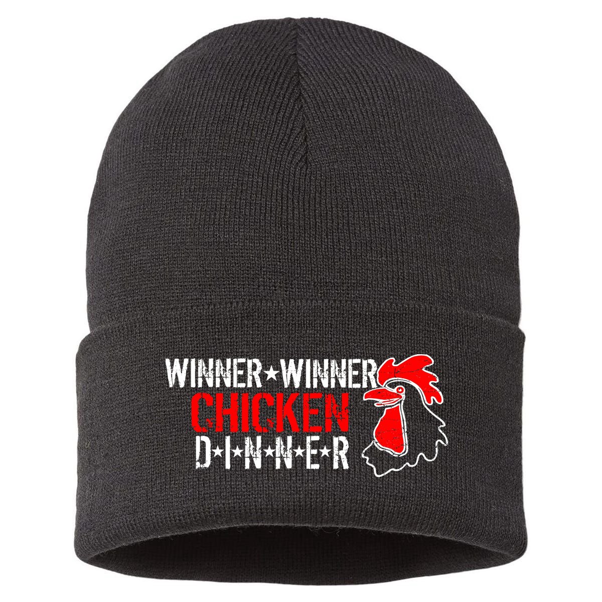 Winner Winner Chicken Dinner Sustainable Knit Beanie
